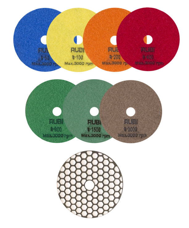 Rubi Polishing Pads